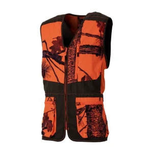 Gilet Classy Camouflage Orange/Marron