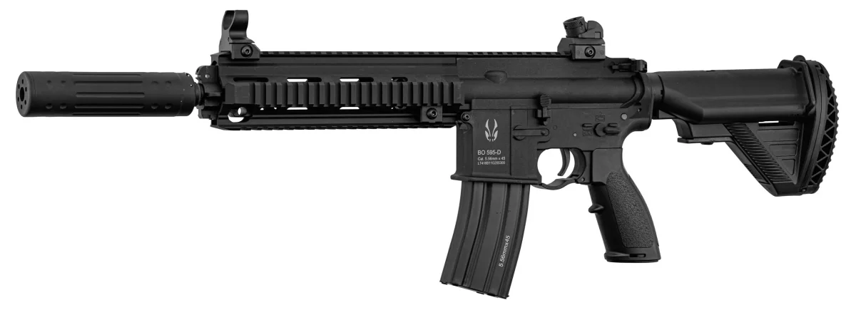 Réplique Bo Manufacture AEG Delta 595 Polymere Pack Complet avec Silencieux – Image 4