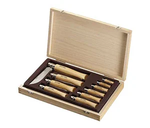 Coffret Opinel Tradition Inox - N°2 à 12