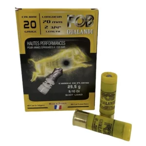Balles FOB Gualandi HP - Cal.20/70