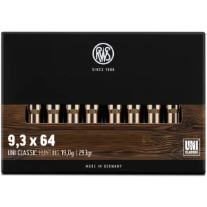 Cartouches RWS Uni Classic - Cal. 9.3x64