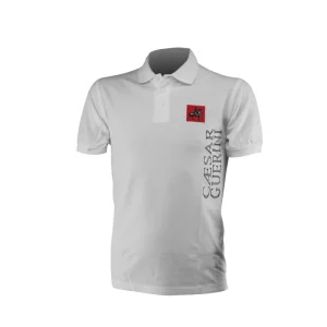 Polo à manche courte Caesar Guerini - Blanc
